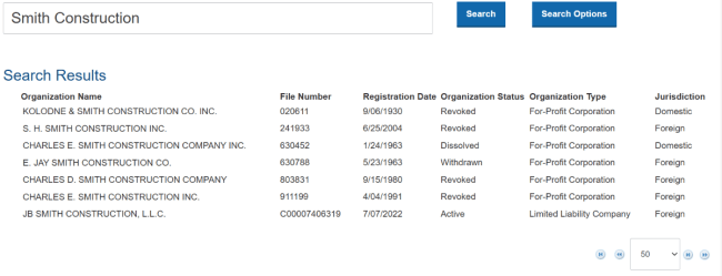 DC business name search results 1