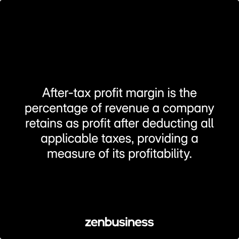 after tax margin defined