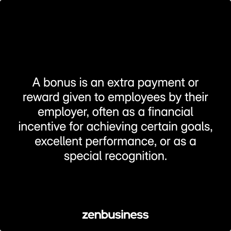 bonus defined