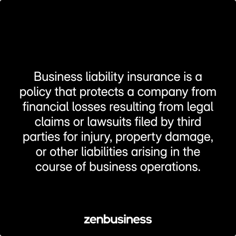 business liability insurance defined