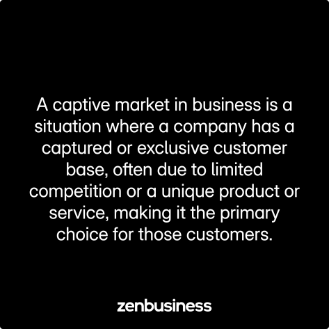 captive market defined