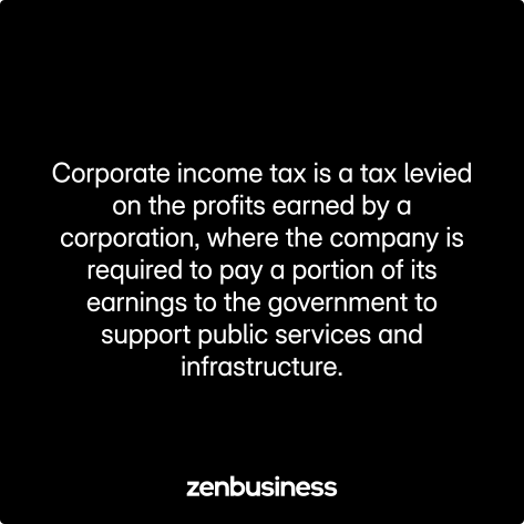 corporate income tax defined