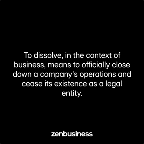 dissolve defined