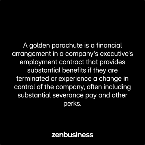 golden parachute defined