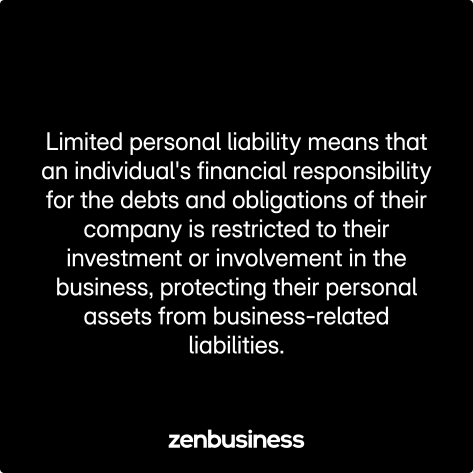 limited personal liability defined