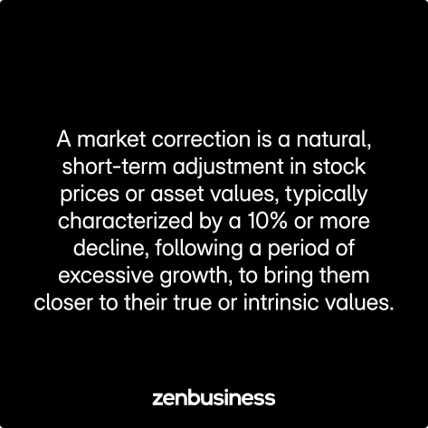market correction defined