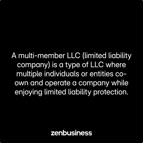 multi member llc defined