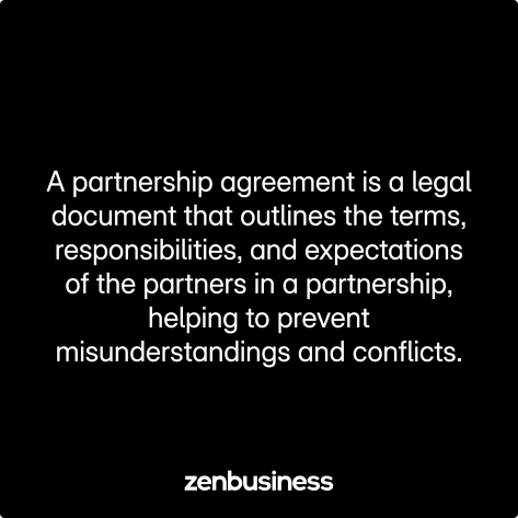 partnership agreement defined