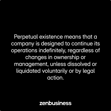 perpetual existence defined