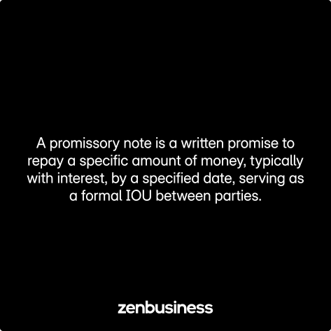 promissory note defined