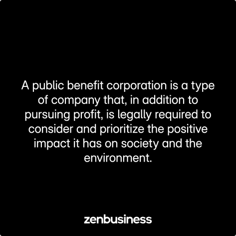 public benefit corporation defined