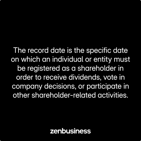 record date defined