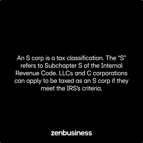 s corp defined