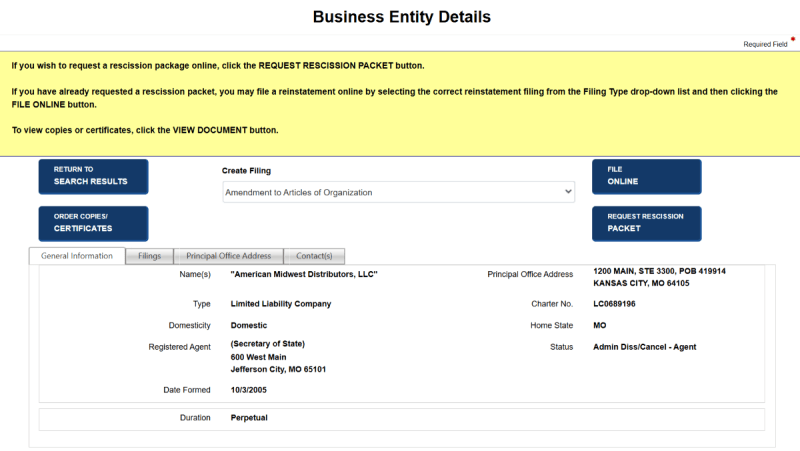 missouri business name results 2